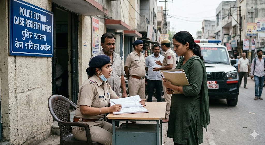 Case registered against woman for assault